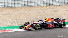Ricciardo driving for Red Bull at the 2018 Spanish Grand Prix 2018 Spanish Grand Prix Ricciardo.jpg