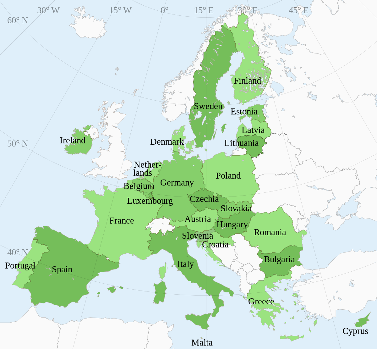 Member State Of The European Union Wikipedia