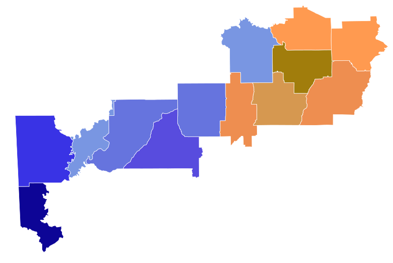File:2024 Alabama 2nd district Democratic primary runoff results map.svg