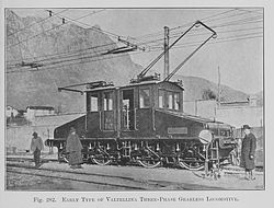 282. Early Type of Valtellina Three-Phase Gearless Locomotive.jpg