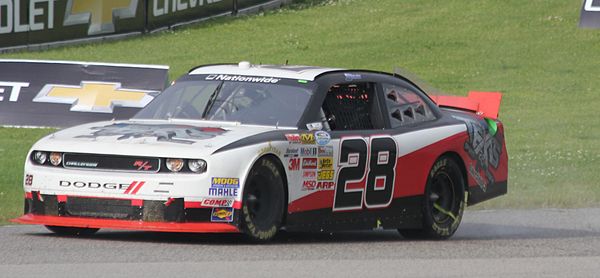 J. J. Yeley's 5th place car at Road America