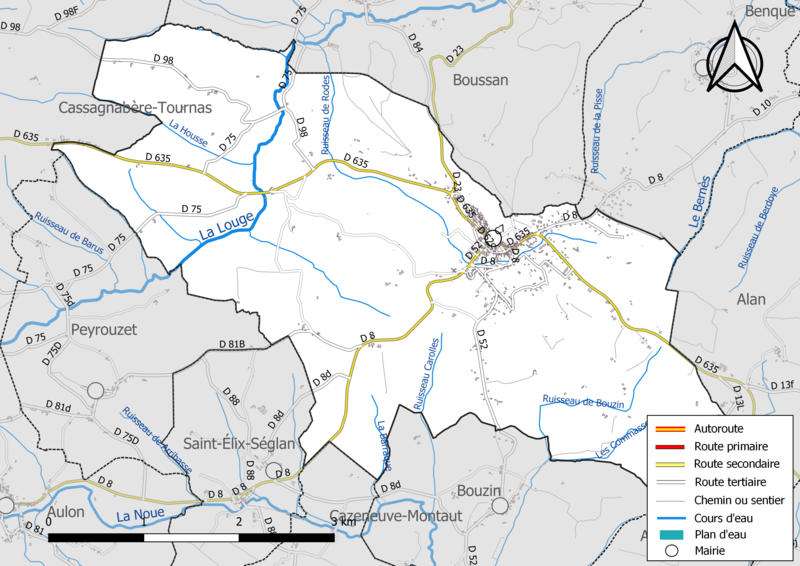 File:31028-Aurignac-Routes-Hydro.png