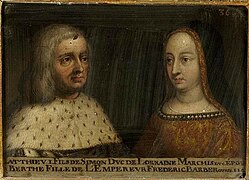 36. Mathieu Ier, duc de Lorraine, et son épouse Berthe de Souabe.jpg