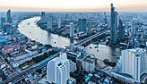 Blick auf Bangkok vom State Tower