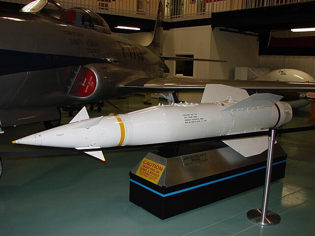 アメリカ空軍兵器博物館に展示されているAGM-12D