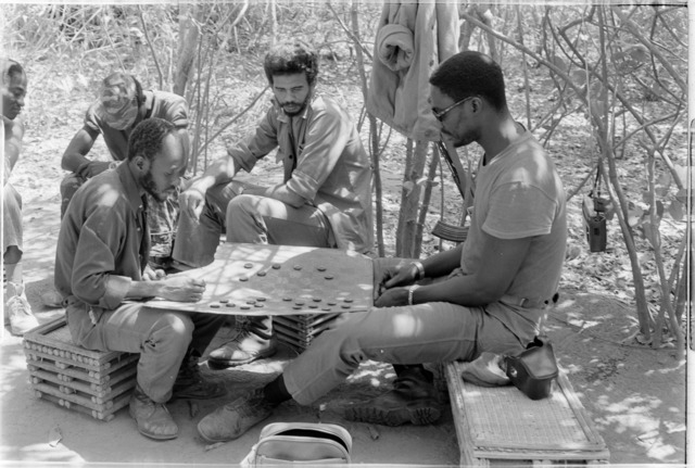 PAIGC Military commanders on the northern frontline, 1974