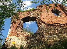 A 449 z 24.03.1970 Ruiny zamku wraz z Górą Zamkową Bochotnica.jpg