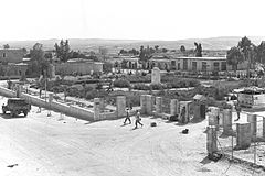 A GEENRAL VIEW OF THE CITY BEER SHEVA, October 1948.jpg