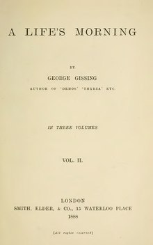 A Life's Morning by George Gissing (volume 2).djvu