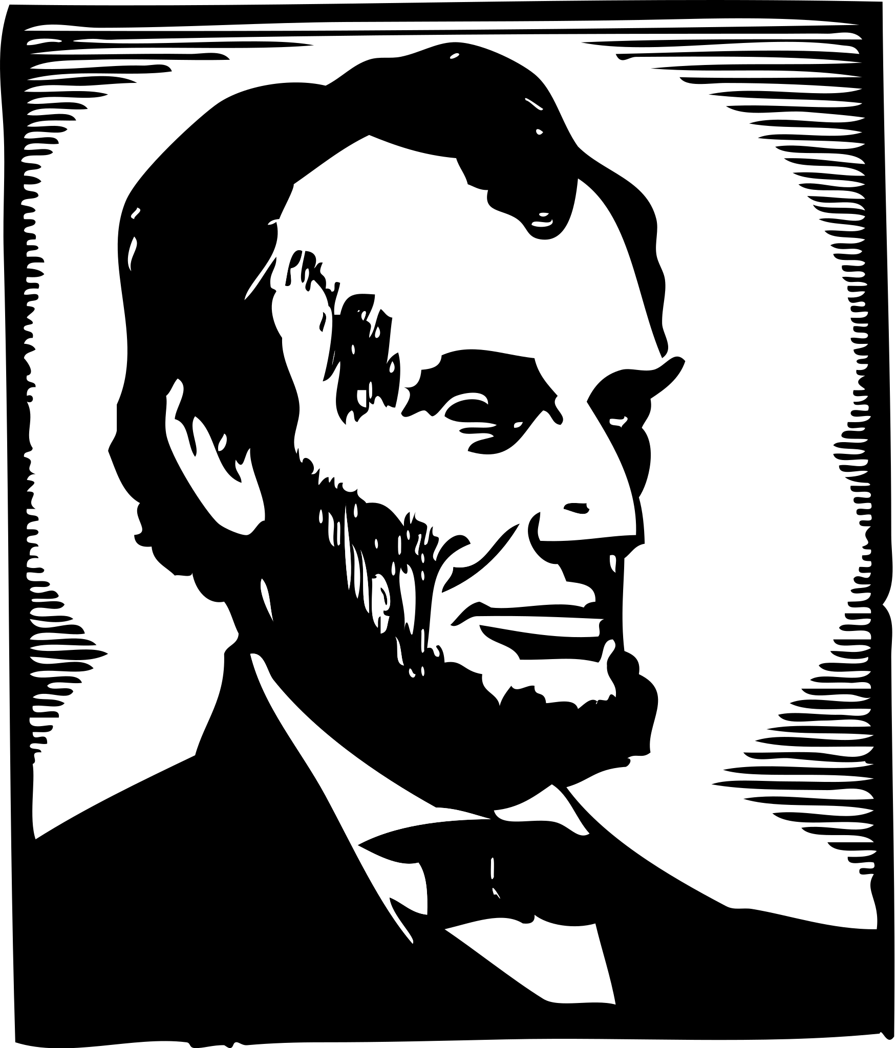 FileAbraham Lincoln clip art.svg   Wikimedia Commons