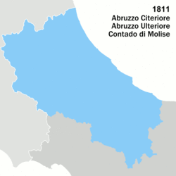 Abruzzi e Molise – Mappa