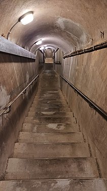 Air raid shelter stairs,_Paris