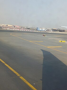 Airport ground in Dubai