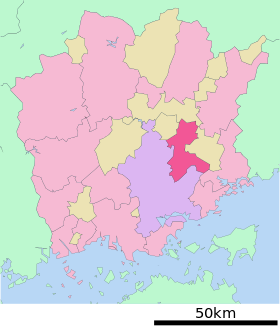 Akaiwa in Okayama Prefecture Ja.svg
