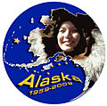 Logo entered in State design competition for Alaska's 50th. (Not Placed).