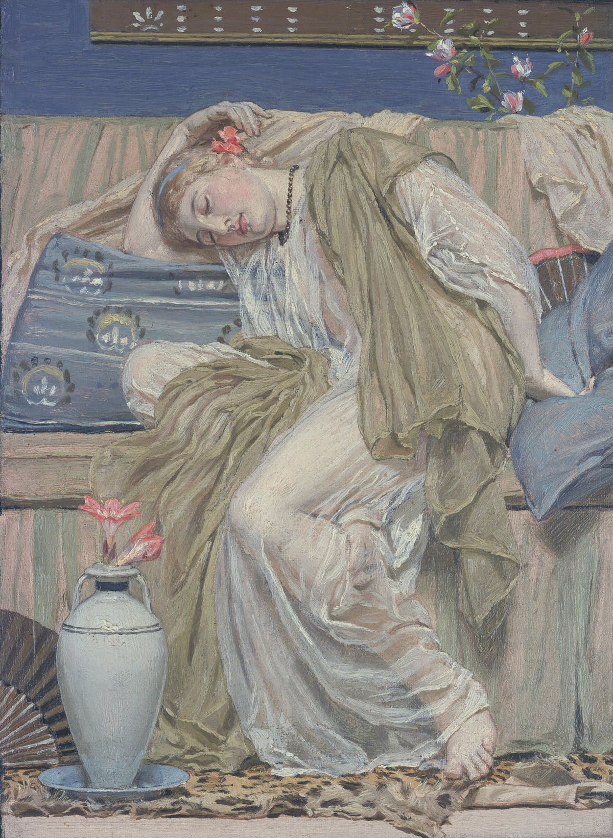 File:Albert Moore - A Sleeping Girl - Google Art Project.jpg