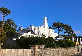 L'Alhambra, célèbre hôtel-restaurant à Bénodet dans le Finistère.