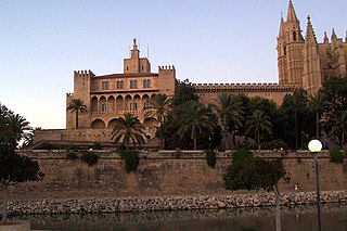 Royal Palace of La Almudaina Alcazar palace in Spain