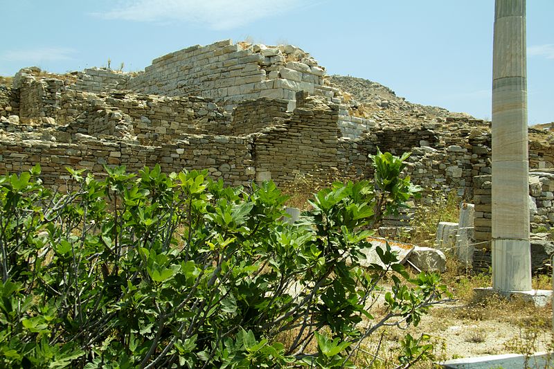 File:Ancient Greek theatre Delos, 143524.jpg