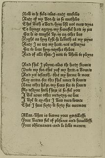 <i>Anelida and Arcite</i> Poem written by Geoffrey Chaucer