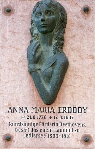 <span class="mw-page-title-main">Anna Maria Erdődy</span> Hungarian noblewoman and friend of Beethoven