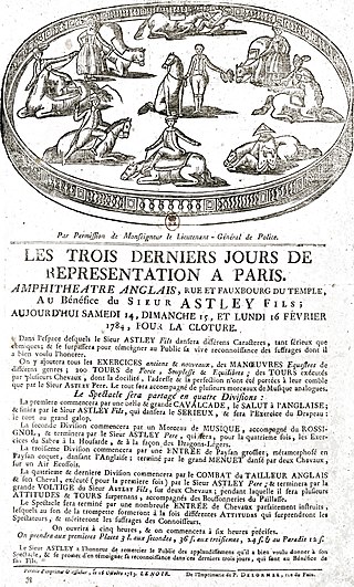 <span class="mw-page-title-main">Cirque Olympique</span> Former equestrian theatre company in Paris