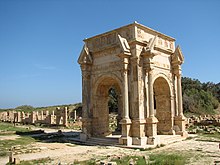 Arch of Septimius Severus Arch of Septimius Severus, Leptis Magna12.jpg