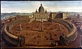 Artgate Fondazione Cariplo - (Scuola romana - XVIII), Veduta di piazza San Pietro.jpg