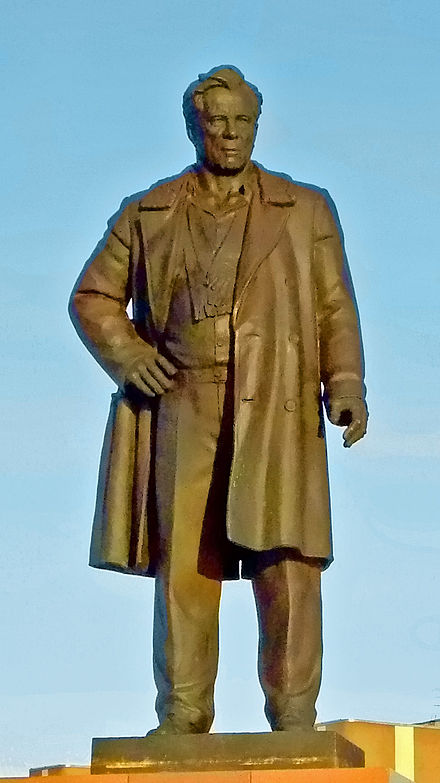 Monument to Viktor Astafyev