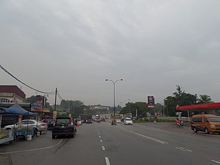 <span class="mw-page-title-main">Ayer Hitam</span> Town of Malaysia in Johor