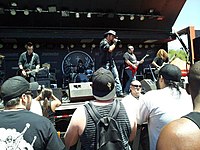 Back to Ashes performing at Mayhem Festival 2011 Back From Ashes Mayhemfest 2011.jpg