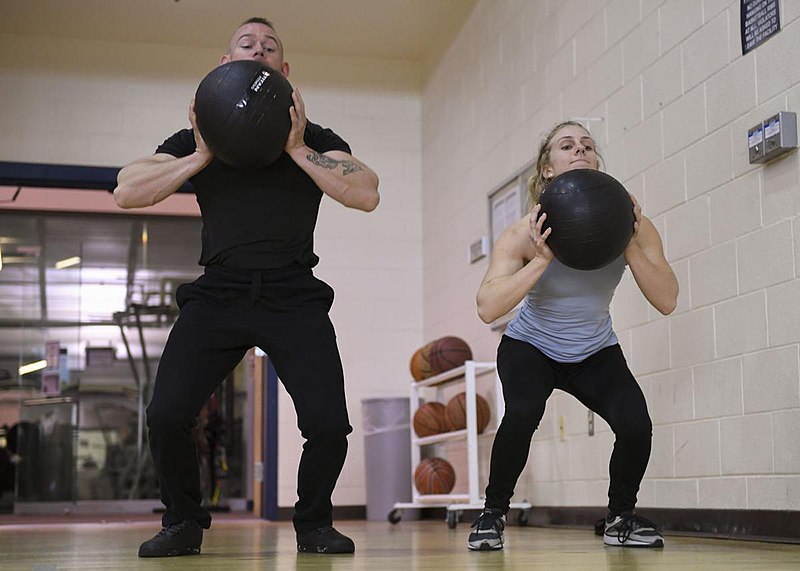 File:Ballistic training medicine ball throw.jpg