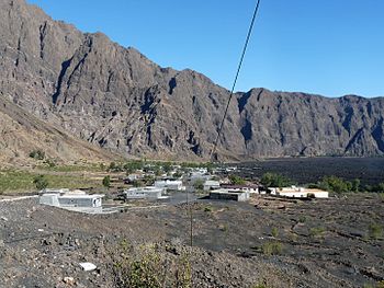 Location of Fogo volcano, identified as Agua de Pau volcano (Moore