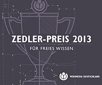 Zedler-Preis für Freies Wissen