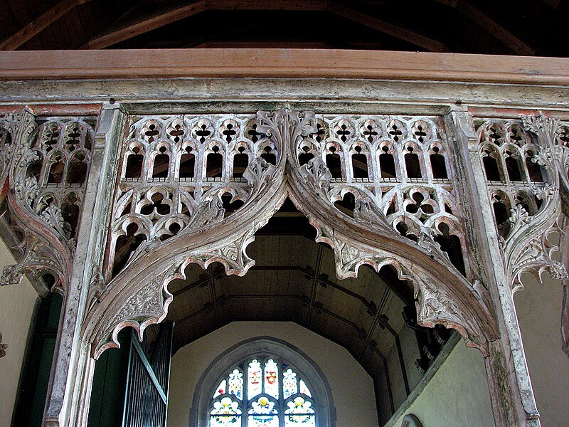 File:Barton, St Peter - rood screen - geograph.org.uk - 2839790.jpg