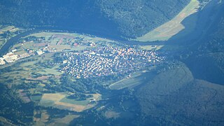 Dorfprozelten Place in Bavaria, Germany