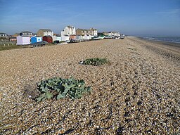 Stranden vid Littlestone-on-Sea