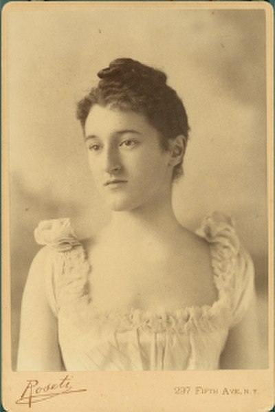 Photograph of Mary's daughter, architect Beatrix Farrand.