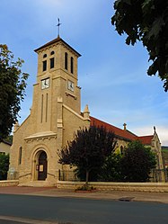 Belleville-sur-Meuse'deki kilise