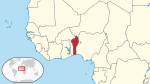 Benin i sin region.svg