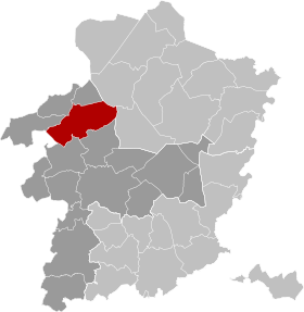 Beringen Limburg Belgium Map.svg