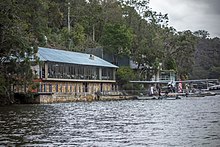 The inn from Berowra Creek Berowra Waters Inn, NSW, Australia 04.jpg