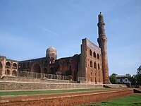Mahmud Gawan Madrasa (begun construction in the 1460s).