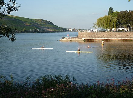 River Rhine and Nahe, and the Rheingau