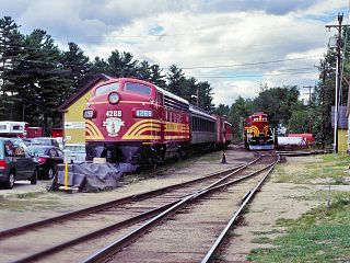 <span class="mw-page-title-main">Conway Scenic Railroad</span> Heritage railroad in New Hampshire, US