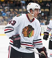 .com: NHL Patrick Kane Chicago Blackhawks Goal Celebration Game 6  2015 Stanley Cup® Finals (16 x 20) : Everything Else