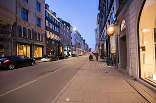 <span class="mw-page-title-main">Bredgade</span> Street in Copenhagen, Denmark