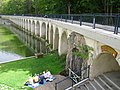 Parc de la Schappe vezeték a Durance-tól az erőműig