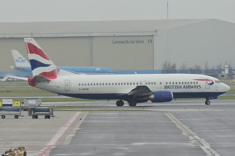 File:British Airways Boeing 737-400; G-DOCW@AMS;15.04.2013 705em (8680625868).jpg