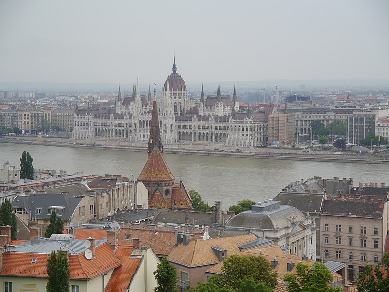 File:Budapest Parlament von der Fischerbastei 2.JPG